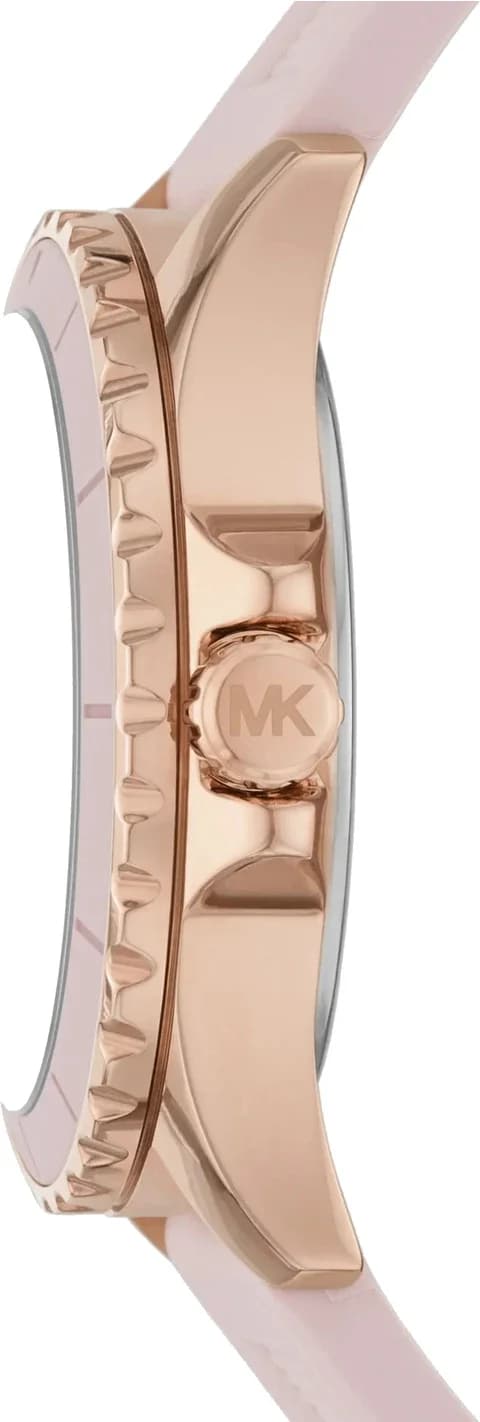 Michael Kors MK7536 vue de côté, bracelet silicone