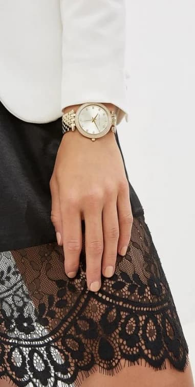 Michael Kors Darci MK3216 Gold-Tone Stainless Steel Women's Watch vue 5