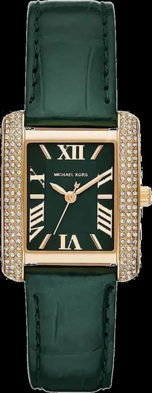 Montre Michael Kors MK4697 femme cadran vert bracelet cuir