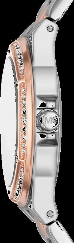 Michael Kors MK6989 côté fond de boîtier argent