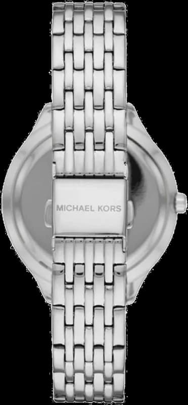 Gros plan sur le cadran nacre de la Michael Kors MK7075