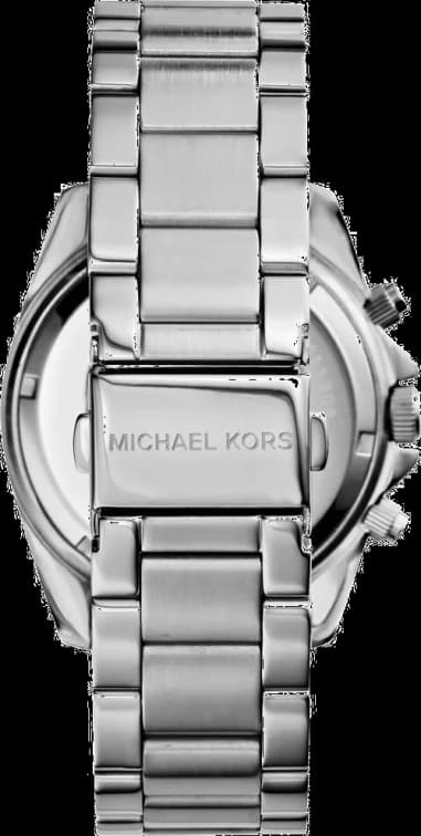 Michael Kors MK5165 côté fond de boîtier argent