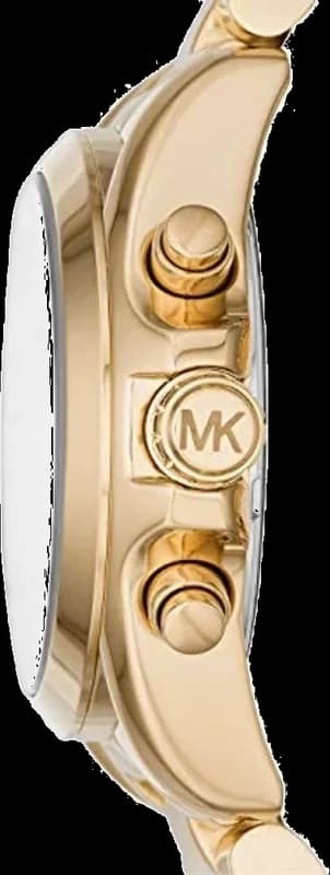 Gros plan sur le cadran or de la Michael Kors MK6267