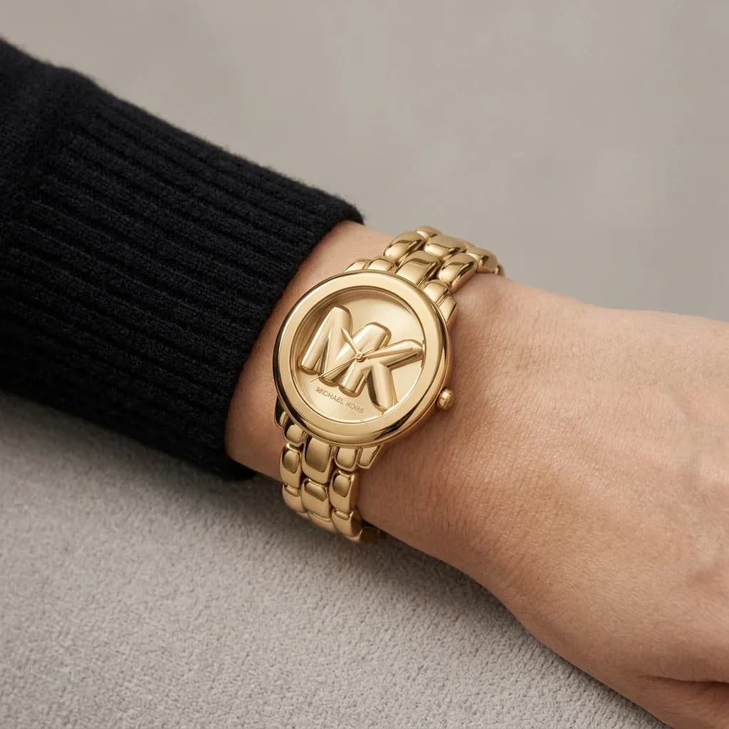 Maillons et fermoir du bracelet acier, Michael Kors MK4923