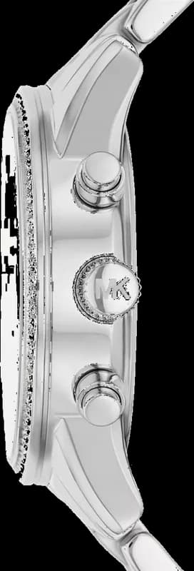 Michael Kors Ritz MK7301 White Crystal Pavé Dial Women's Watch vue 4