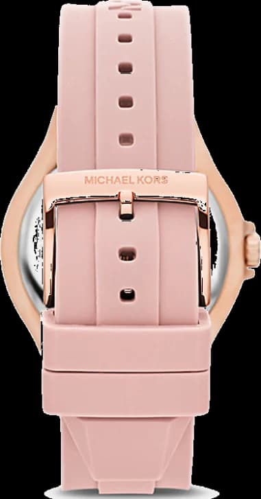 Michael Kors MK7334 côté fond de boîtier or rose