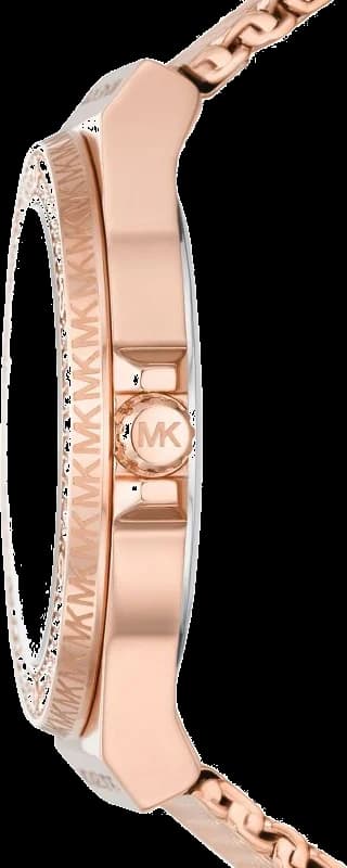 Michael Kors MK7336 côté fond de boîtier or rose