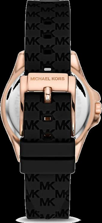Michael Kors MK7373 côté fond de boîtier or rose