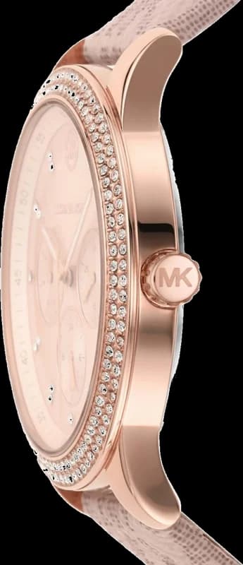 Montre Michael Kors MK2955 cadran multifonction rose bracelet rose vue 4