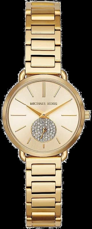 Michael Kors MK3838 montre femme, cadran or, petite seconde