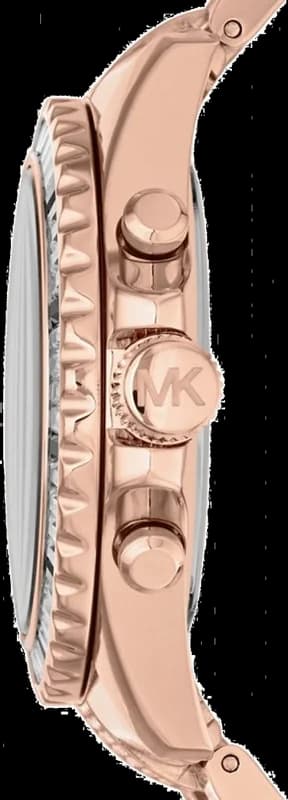 Michael Kors MK5875 côté fond de boîtier or rose