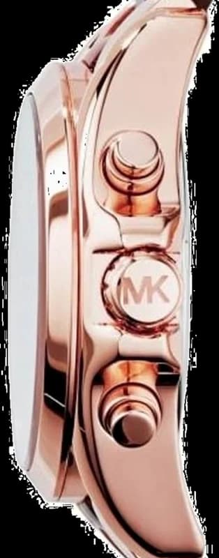 Montre Michael Kors MK5944 en Acier Doré Rose et Acétate Écailles de Tortue vue 3