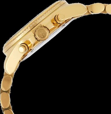 Gros plan sur le cadran or de la Michael Kors MK6538