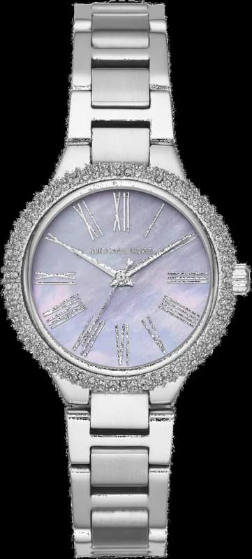 Michael Kors MK6562 montre femme, cadran violet sur acier