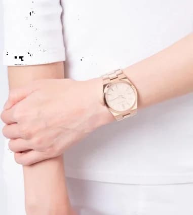 Michael Kors MK6624 Channing Rose Gold Stainless Steel Watch with Crystal Dial vue 4