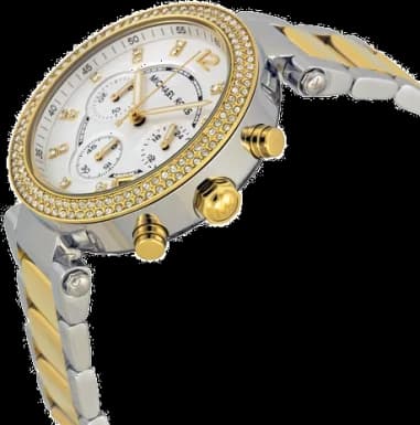 Michael Kors MK5626 côté fond de boîtier argent