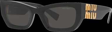 Lunettes de soleil Miu Miu Glimpse MU 09W rectangulaires en acétate