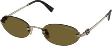 Lunettes de soleil Miu Miu MU A54S en métal