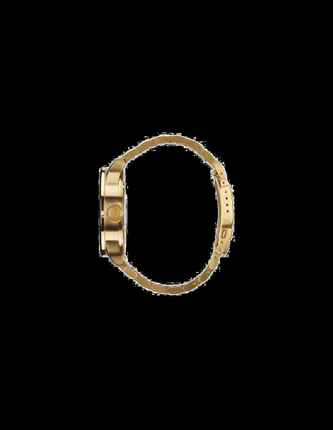 Montre Homme Nixon Sentry SS A356-510 acier doré jaune cadran noir vue 4