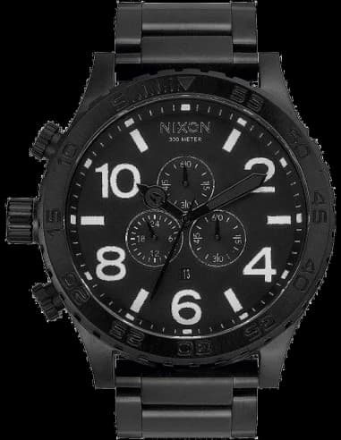 Nixon The 51-30 Chrono A083-001 All Black men's watch