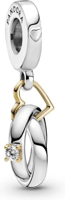 Pandora Charm Alliances Bicolores 799319C01 925/1000 Silver