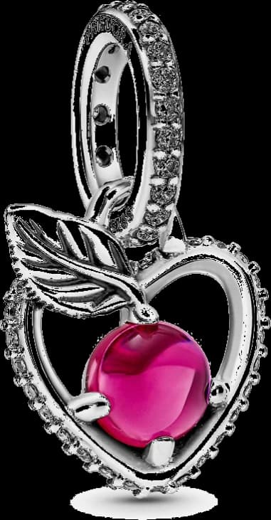 Pandora 399553C01 montre femme, coeur Disney avec pierre rose, Snow White, femme