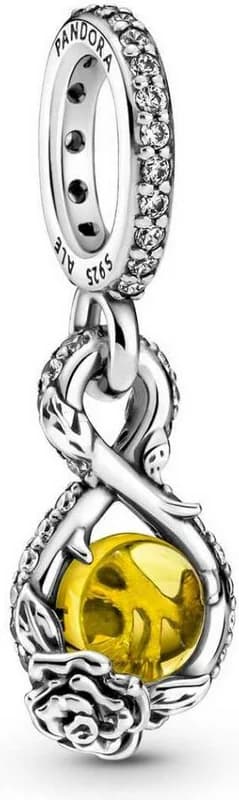 Pandora 399525C01 montre femme, pendentif argent infini et rose Disney