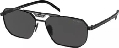 Prada PR 58YS 1AB5S0 montre homme, monture métallique noire