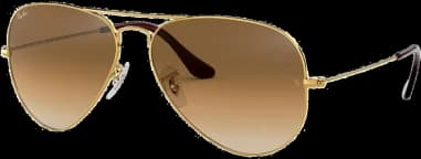 Lunettes de soleil Ray-Ban Aviator RB3025 001/51 dorés verres dégradés