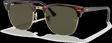 Lunettes de soleil Ray-Ban Clubmaster RB3016 W0366 Ecaille