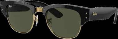 Lunettes de soleil Ray-Ban Mega Clubmaster RB0316S 901/31 noires