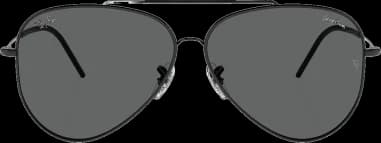 Lunettes de soleil Ray Ban RBR0101S 002/GR Lenny Kravitz X Reverse Aviator noires vue 2