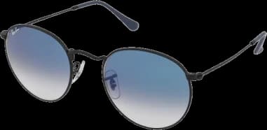 Ray-Ban RB3447 006/3F 50-21 montre unisexe, monture noir mat métal rond