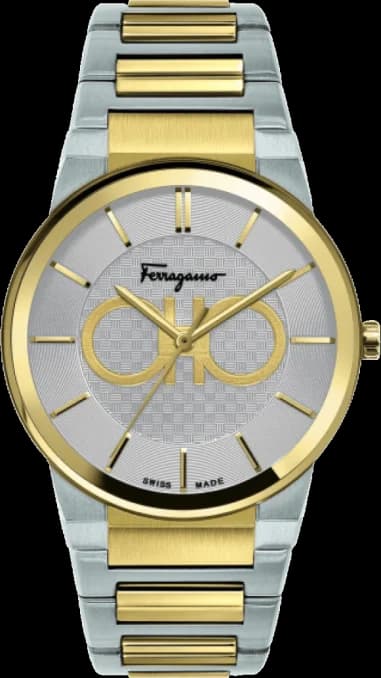 Montre Salvatore Ferragamo SFHP00520 Bracelet Acier Bicolore 41mm