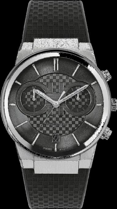 Salvatore Ferragamo SFME00121 montre homme, chronographe noir sur bracelet silicone