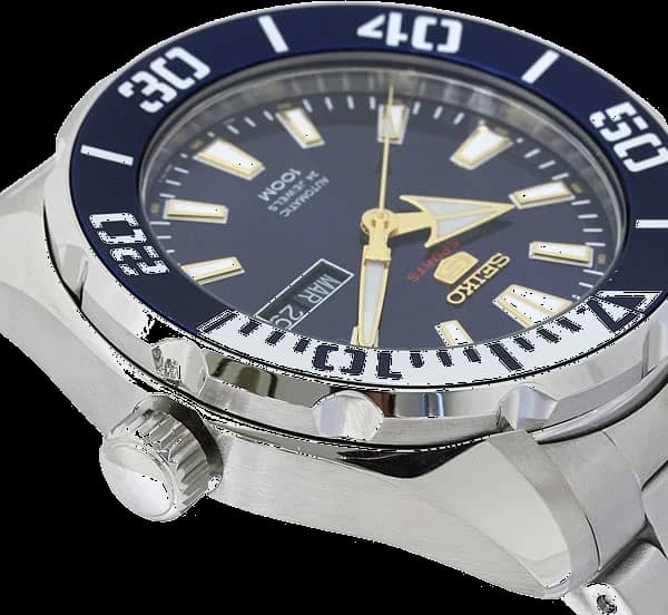 Seiko SRPC51K1 côté fond de boîtier argent