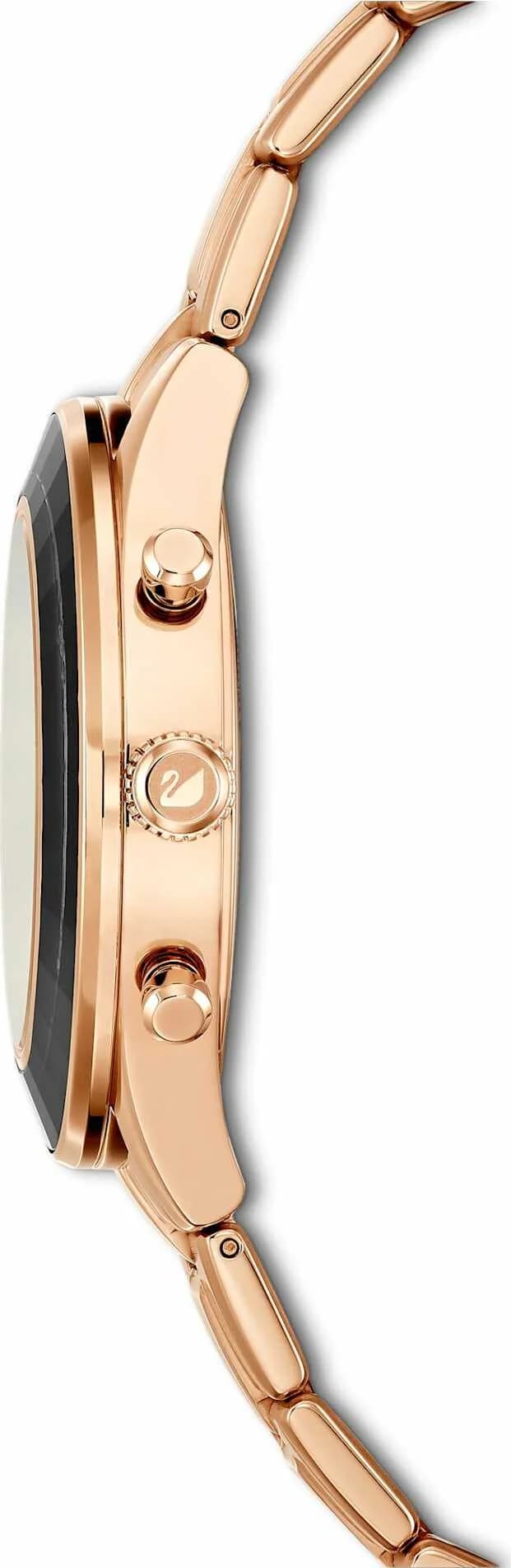 Swarovski Octea Lux Sport 5610478 Chronograph Rose Gold Metal Bracelet Watch vue 7