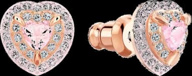 Swarovski 5446995 montre femme, plaqué or rose cristaux blancs