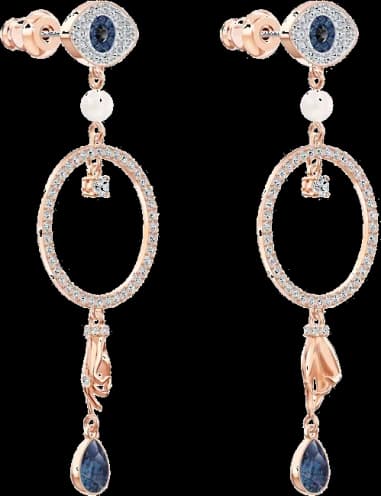 Gros plan sur le cadran de la Swarovski 5500642
