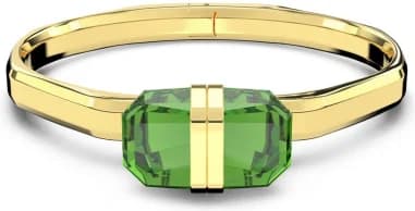 Swarovski 5629221 montre femme, jonc magnétique vert et doré finition brillante