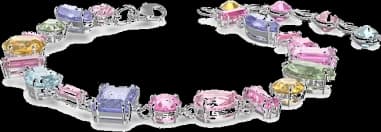 Swarovski 5613739 montre femme, bracelet multicolore métal rhodié