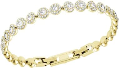 Swarovski 5505469 vue de côté, bracelet métal placage