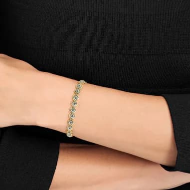 Maillons et fermoir du bracelet métal placage, Swarovski 5505469