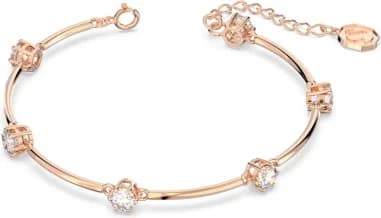 Swarovski 5654495 vue de côté, bracelet métal placage