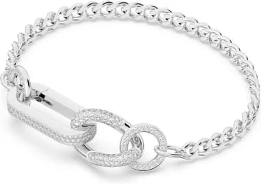 Swarovski 5642598 vue de côté, bracelet métal