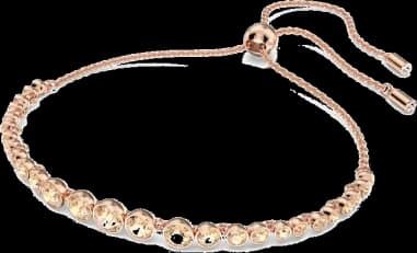 Swarovski Emily 5663393 Mixed Round Cuts Rose Gold Plated Bracelet vue 2