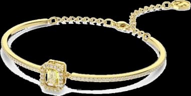 Swarovski 5638488 montre, jonc miliena métal rhodié