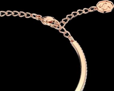 Swarovski 5620555 montre, jonc miliena métal rhodié