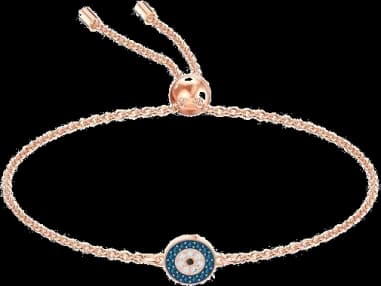 Swarovski 5468924 montre femme, bracelet multicolore métal or rose avec cristaux bleus