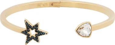Swarovski 5446214 montre femme, bracelet master or incrusté de cristaux